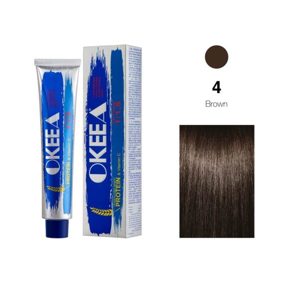 4 Natural Brown Saç Boyası