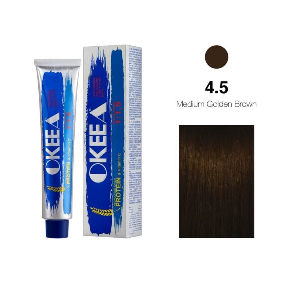 4.5 Medium Golden Brown Saç Boyası