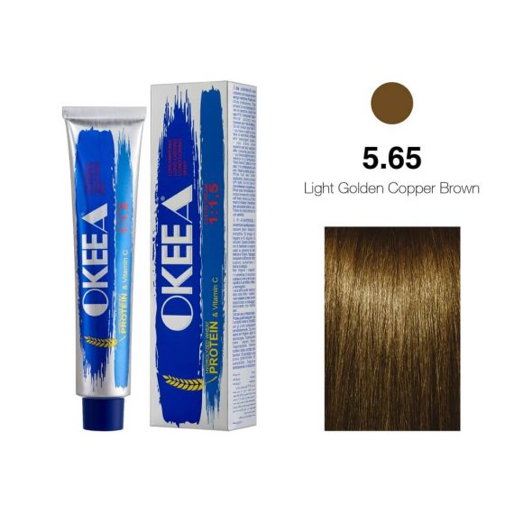 5.65 Light Golden Copper Brown Saç Boyası