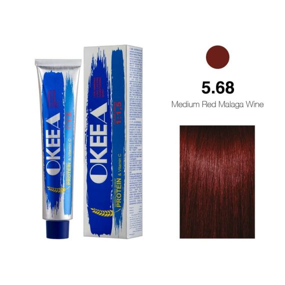 5.68 Medium Red Malaga Wine Saç Boyası