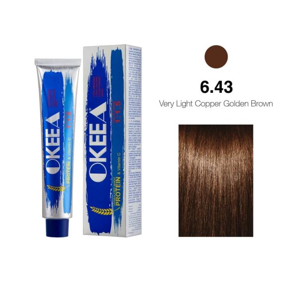 6.43 Very Light Copper Golden Brown Saç Boyası