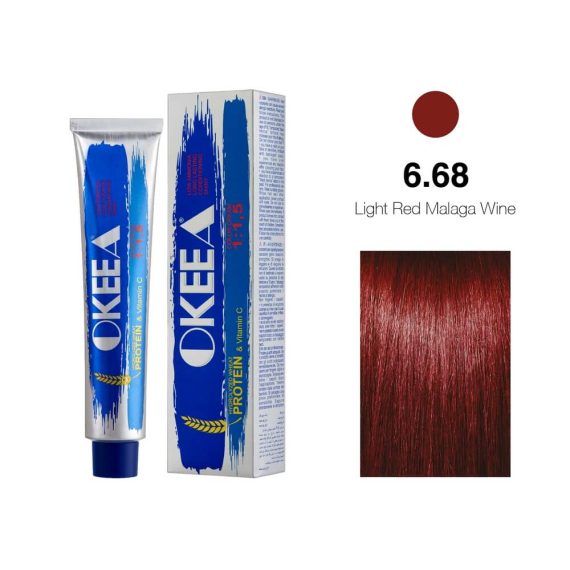 6.68 Light Red Malaga Wine Saç Boyası