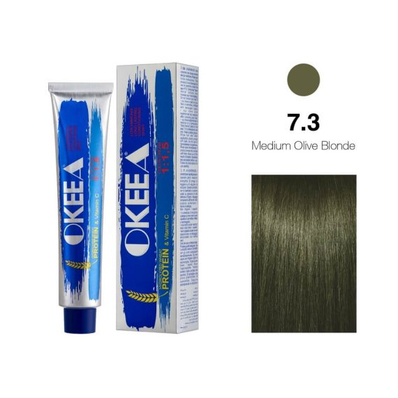 7.3 Medium Olive Blonde Saç Boyası