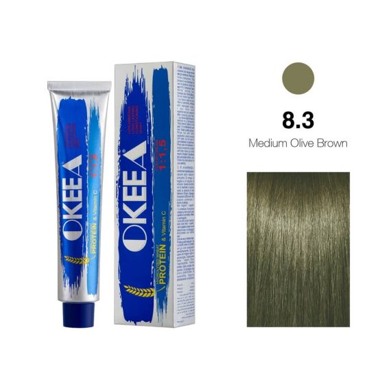8.3 Light Olive Blonde Saç Boyası