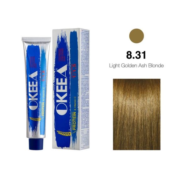 8.31 Light Golden Ash Blonde Saç Boyası
