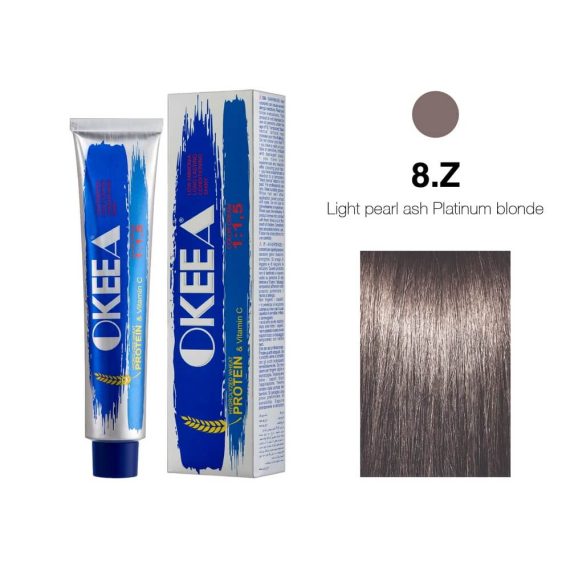 8.Z Light Pearl Ash Platinum Blonde Saç Boyası