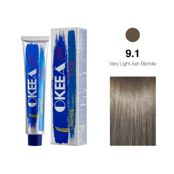 9.1 Very Light Ash Blonde Saç Boyası