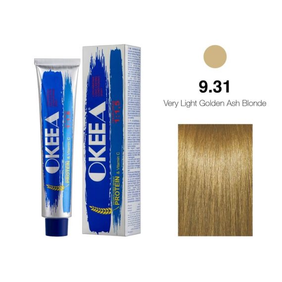 9.31 Very Light Golden Ash Blonde Saç Boyası