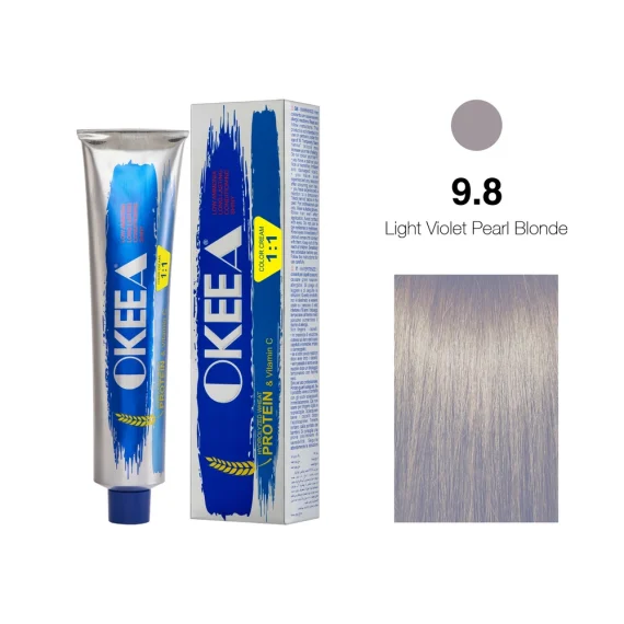 9.8 Light Violet Pearl Blonde Saç Boyası